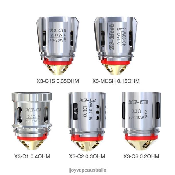 iJOY Captain X3 Replacement Coils (Pack Of 3) NN8BL109 - iJOY Vape Order Online