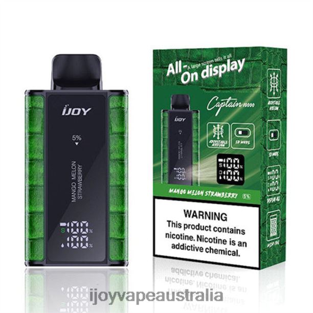 iJOY Bar Captain Disposable NN8BL91 - iJOY Vape Australia Mango Melon Strawberry