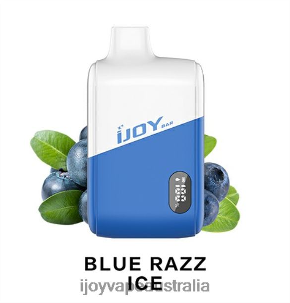 iJOY Bar IC8000 Disposable NN8BL179 - iJOY Vape Order Online Blue Razz Ice