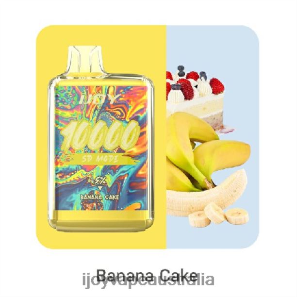 iJOY Bar SD10000 Disposable NN8BL161 - iJOY Vape Australia Banana Cake