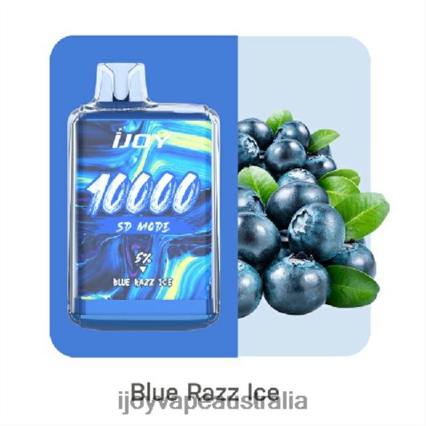 iJOY Bar SD10000 Disposable NN8BL162 - iJOY Vape Sydney Blue Razz Ice