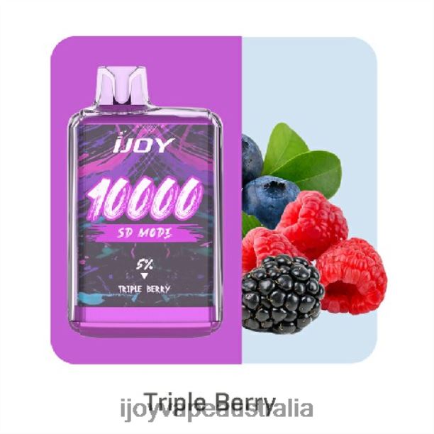 iJOY Bar SD10000 Disposable NN8BL173 - iJOY Vape Melbourne Triple Berry