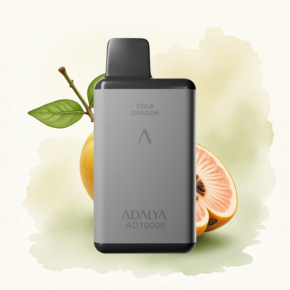 Adalya AD 10000 Puffs Mint Point Space Gray 650mAh