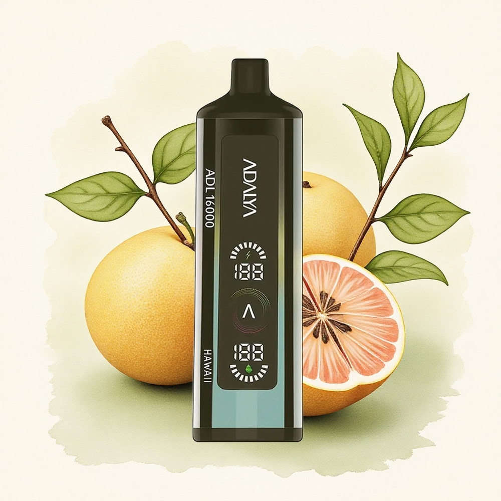 Adalya ADL 16000 PRO Puffs Hawaii Smart Mesh Coil USB-C 1000mAh