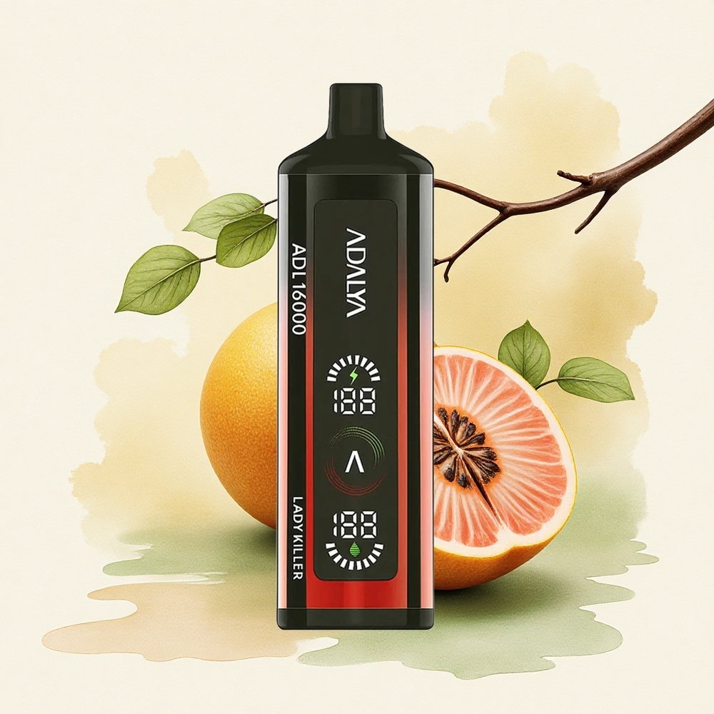 Adalya ADL 16000 PRO Puffs Steel Pipe Glossy Nicotine 2% Disposable Vape
