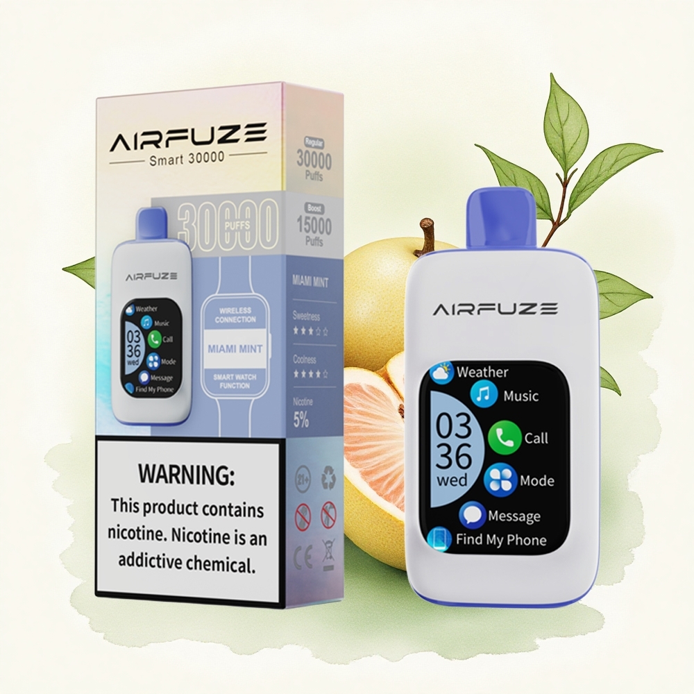 AirFuze Smart 30000 Puffs Miami Mint Smart 900mAh 5% Nicotine