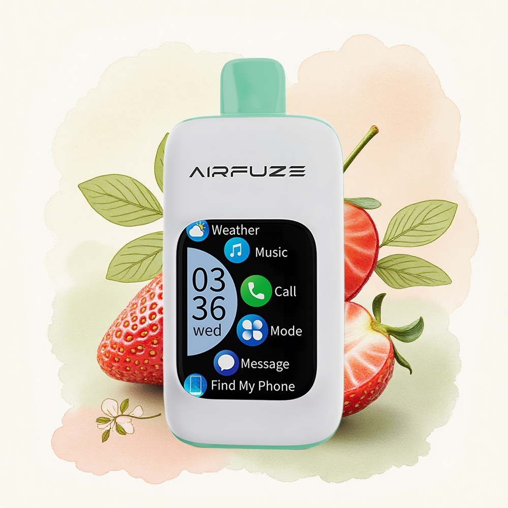 AirFuze Smart 30000 Puffs Strawberry Summertime 5% Nicotine 900mAh