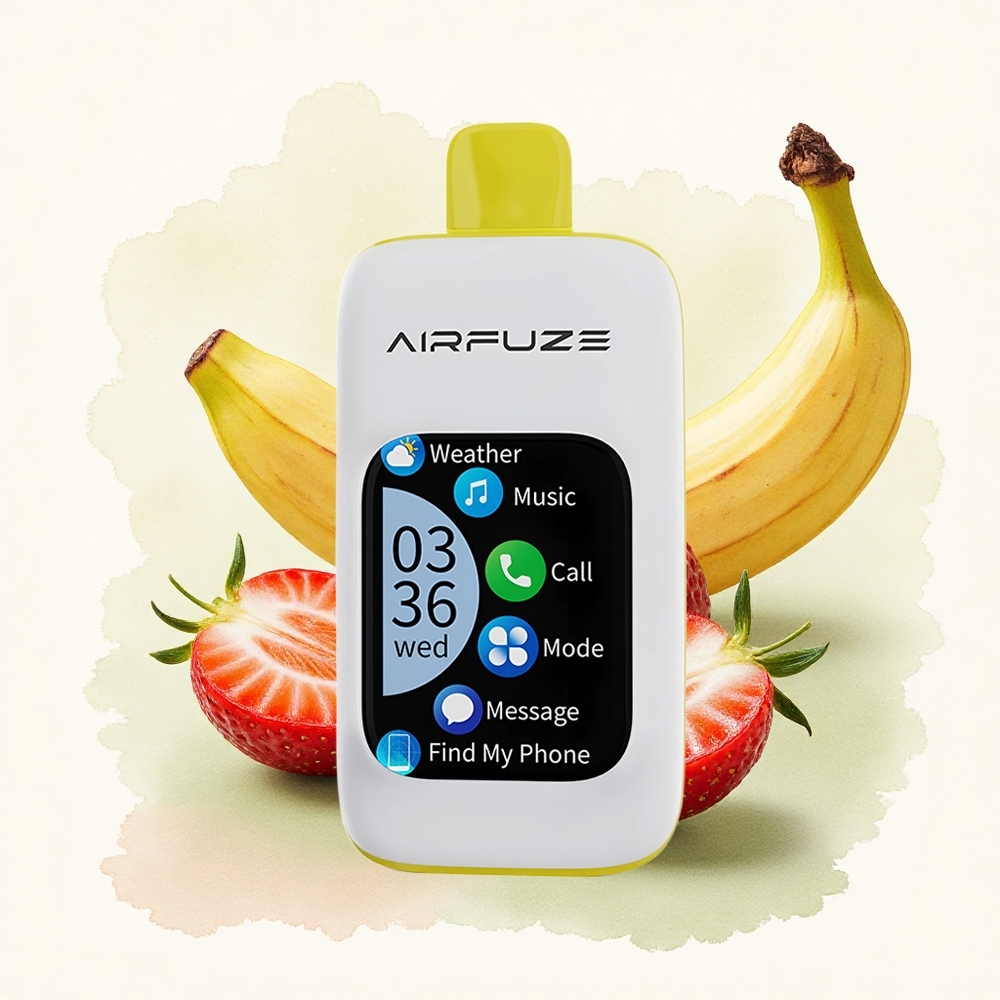 AirFuze Smart Pro 40000 Puffs Strawberry Banana 900mAh 2% Nicotine
