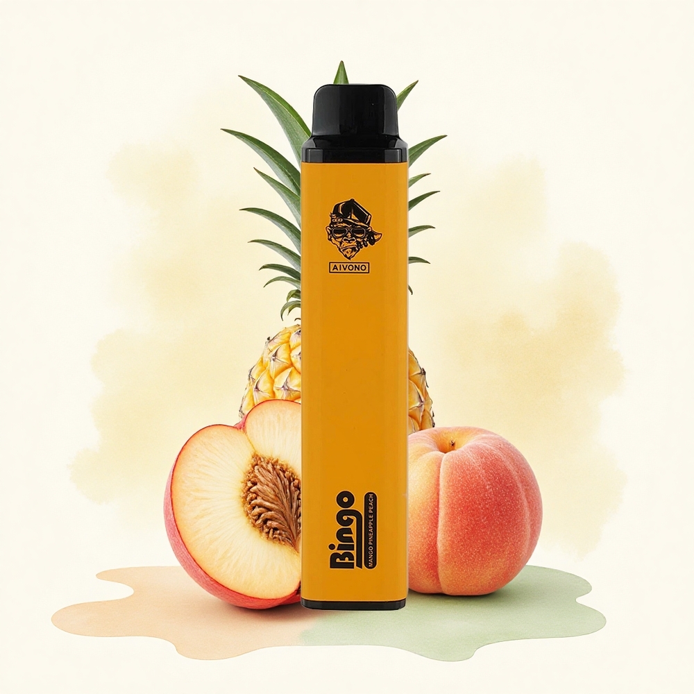 Aivono Aim Bingo 4000 Puffs Pineapple Peach 1000mAh 10mL 5% Nicotine