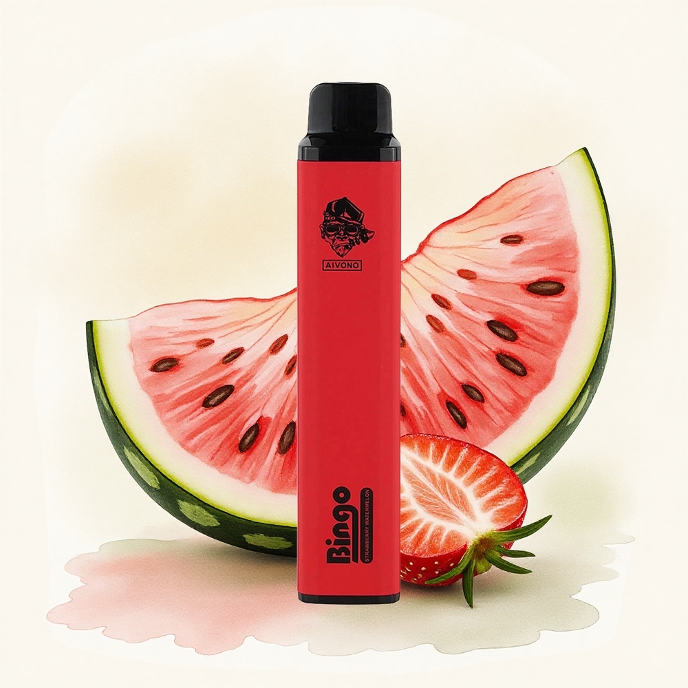 Aivono Aim Bingo 4000 Puffs Strawberry Watermelon 1000mAh 10mL 5% Nicotine