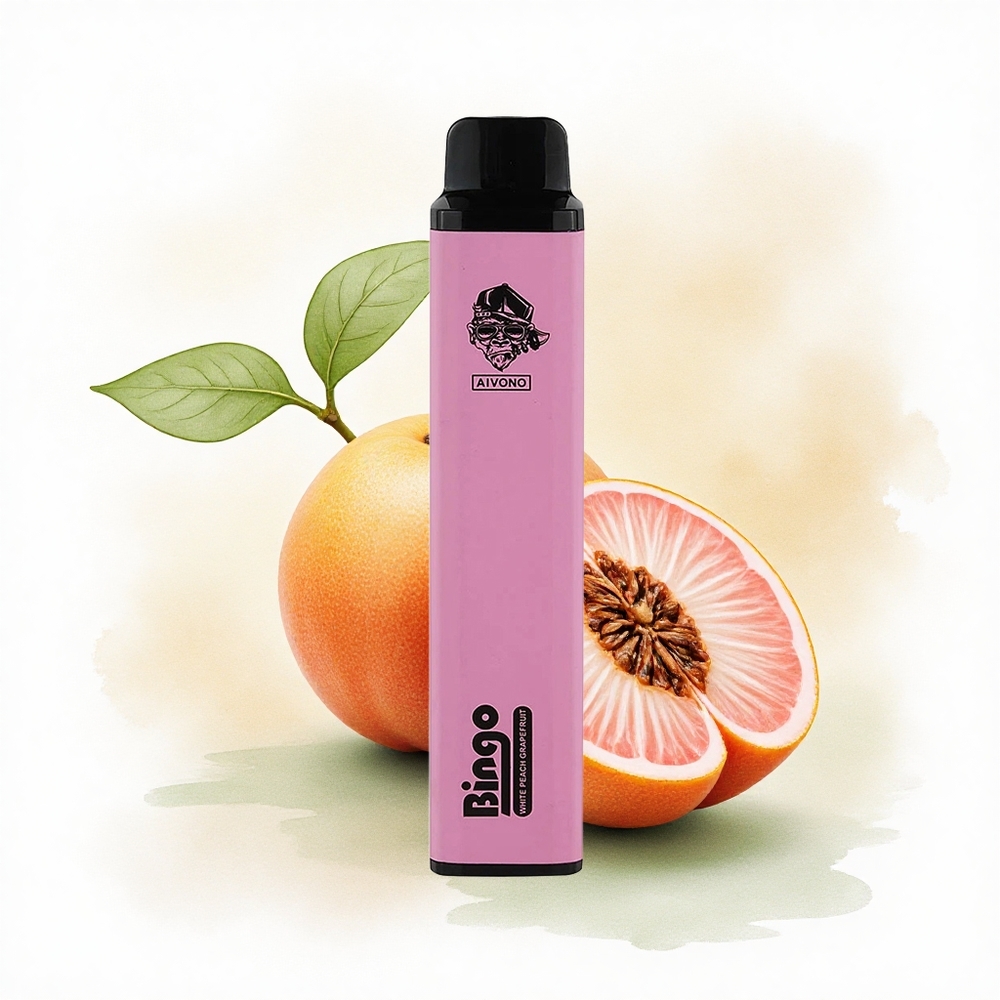 Aivono Aim Bingo 4000 Puffs White Peach Grapefruit 1000mAh 10mL 5% Nicotine