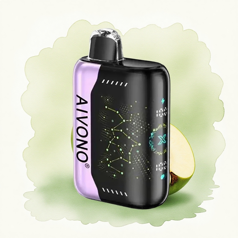 Aivono Aim Boom 25000 Puffs Green Apple Grape 650mAh 0% Nicotine
