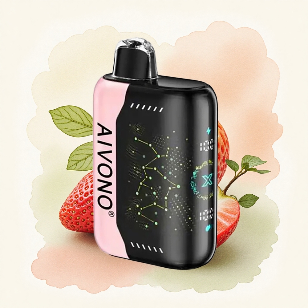 Aivono Aim Boom 25000 Puffs Strawberry B Pop 650mAh Type-C