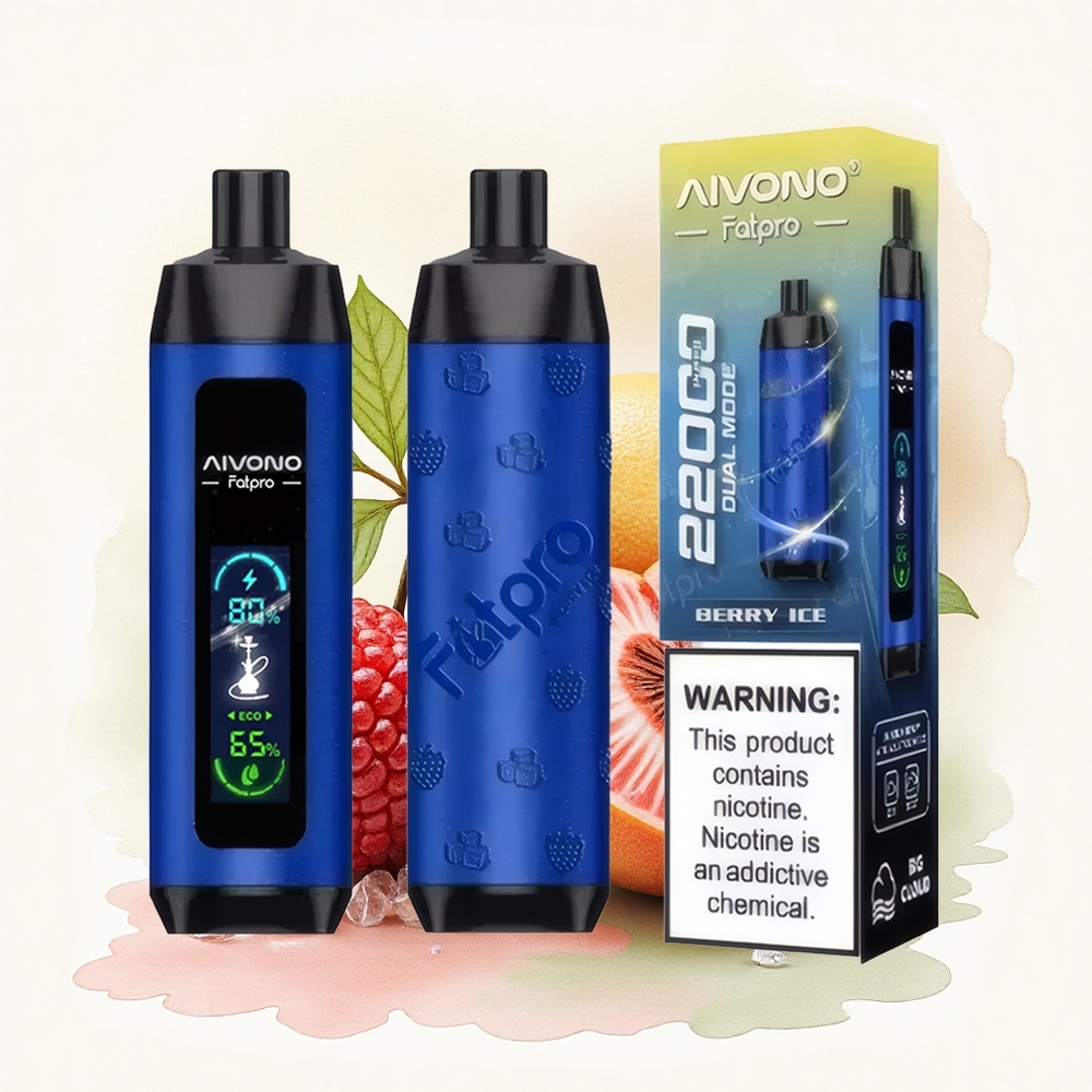 Aivono Aim Fatpro 22000 Puffs Berry Ice 5% Nicotine 600mAh 28ml