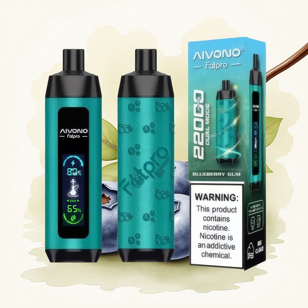 Aivono Aim Fatpro 22000 Puffs Blueberry Gun 600mAh 5% Nicotine