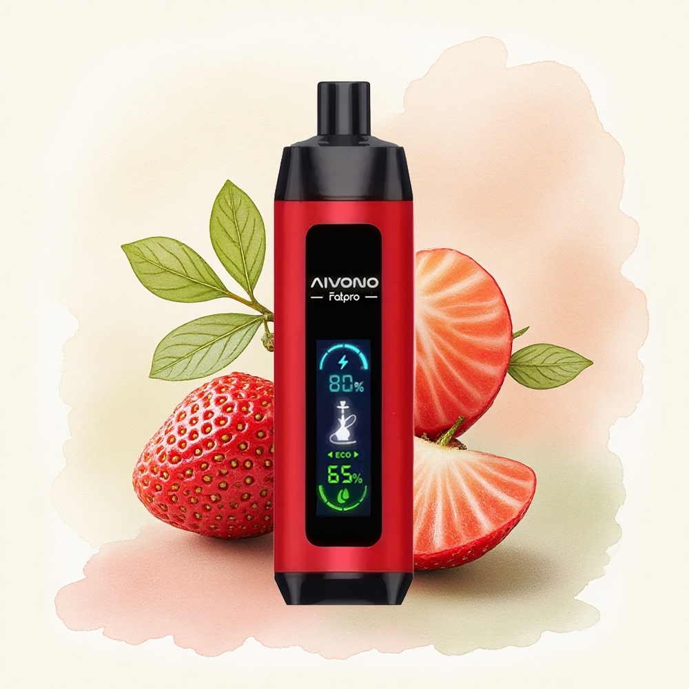 Aivono Aim Fatpro 22000 Puffs Strawberry Punch 600mAh 5% Nicotine