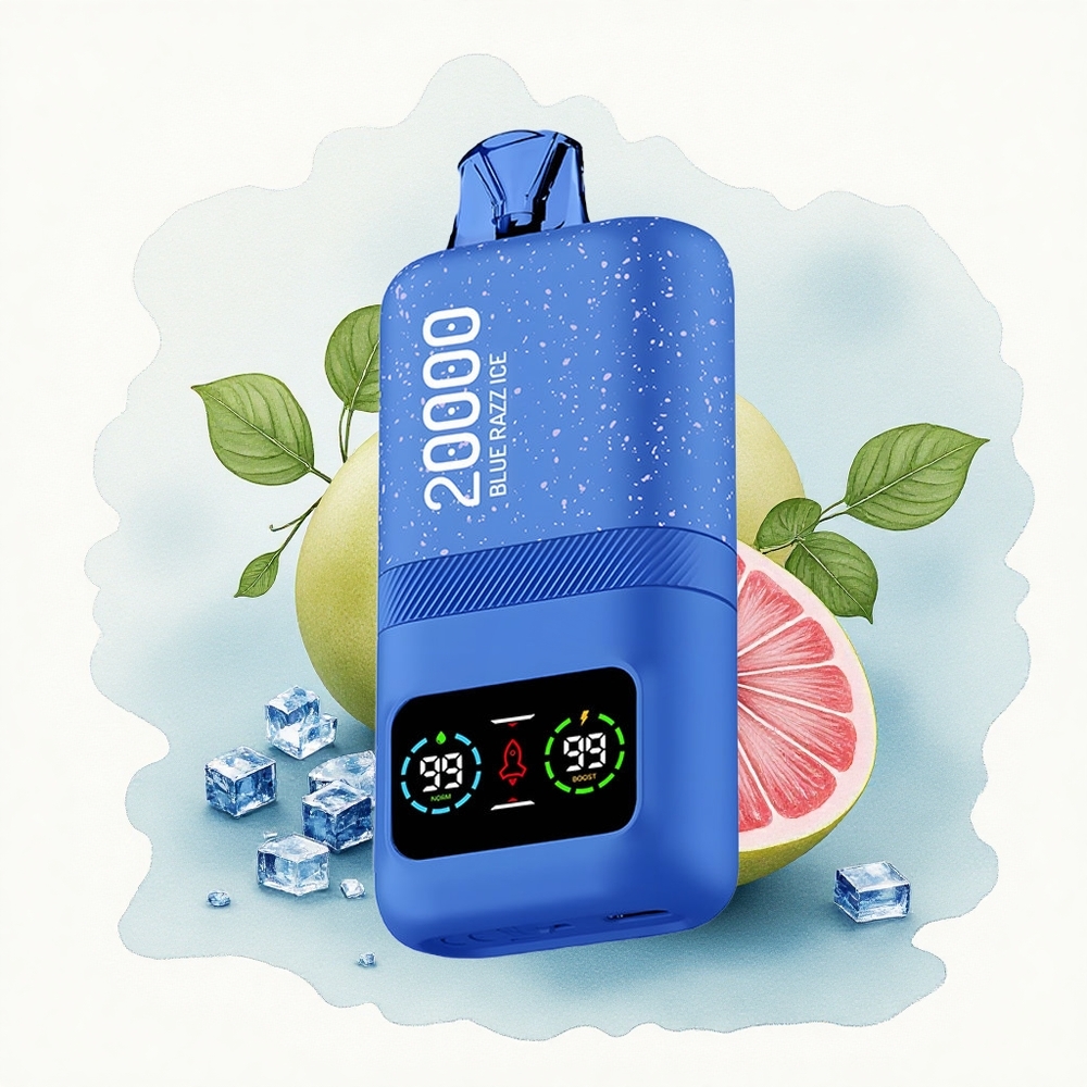 Aivono Aim Magic 20000 Puffs Blue Razz Ice Dual Mesh 5% Nicotine