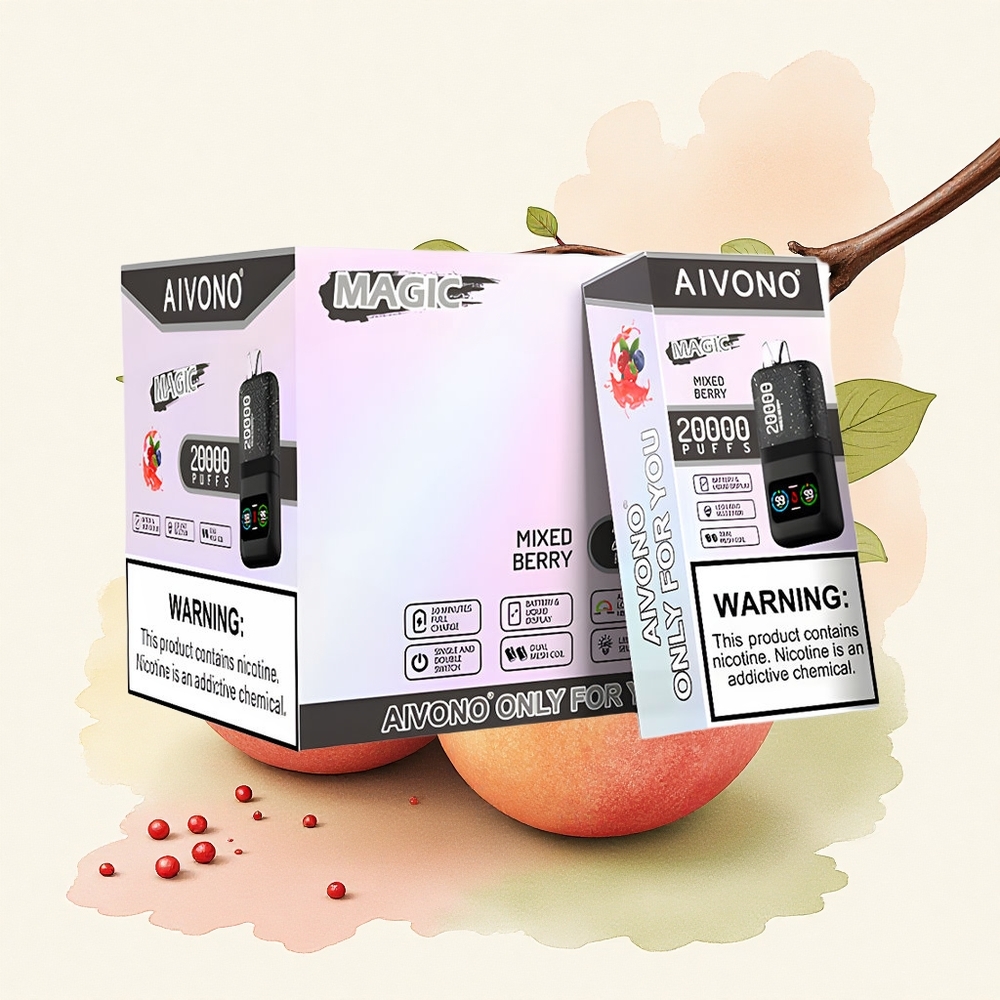 Aivono Aim Magic 20000 Puffs Mixed Berry Dual Mesh 600mAh Rechargeable