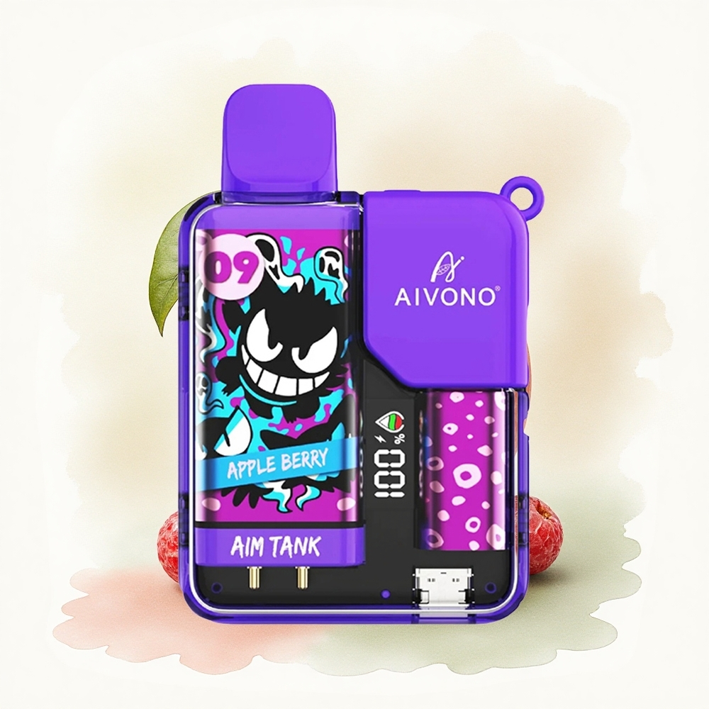 Aivono Aim Tank 9500 Puffs Apple Berry 650mAh 18ml 3% Nicotine