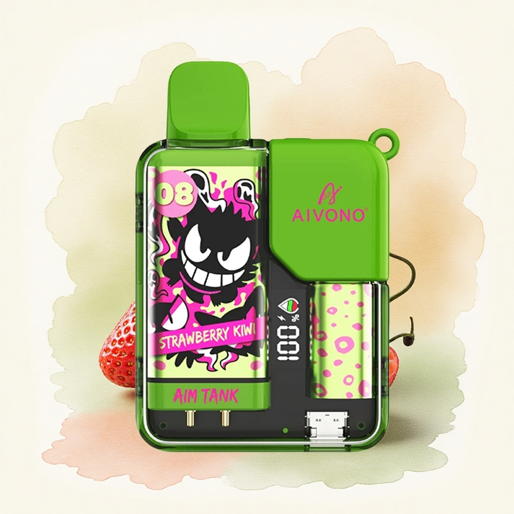 Aivono Aim Tank 9500 Puffs Strawberry Liwi 650mAh 5% Nicotine