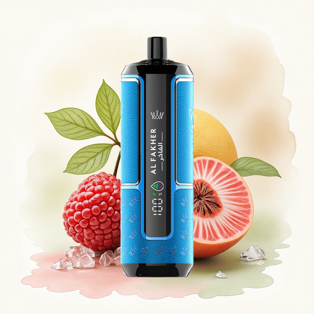 Al Fakher Crown Bar 15K Hypermax Berry Ice 22ml 600mAh 6mg Nicotine