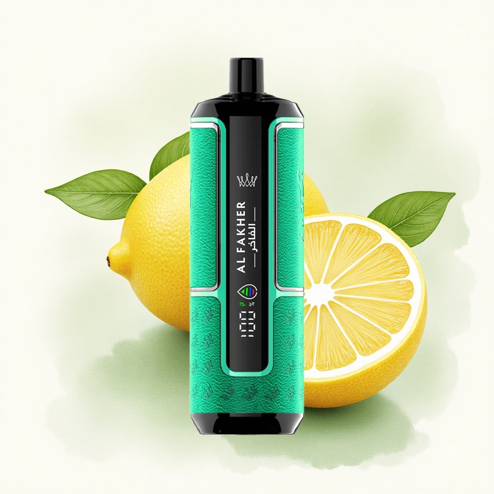 Al Fakher Crown Bar 15K Hypermax Lemon Mint 22ml 600mAh 6mg Nicotine