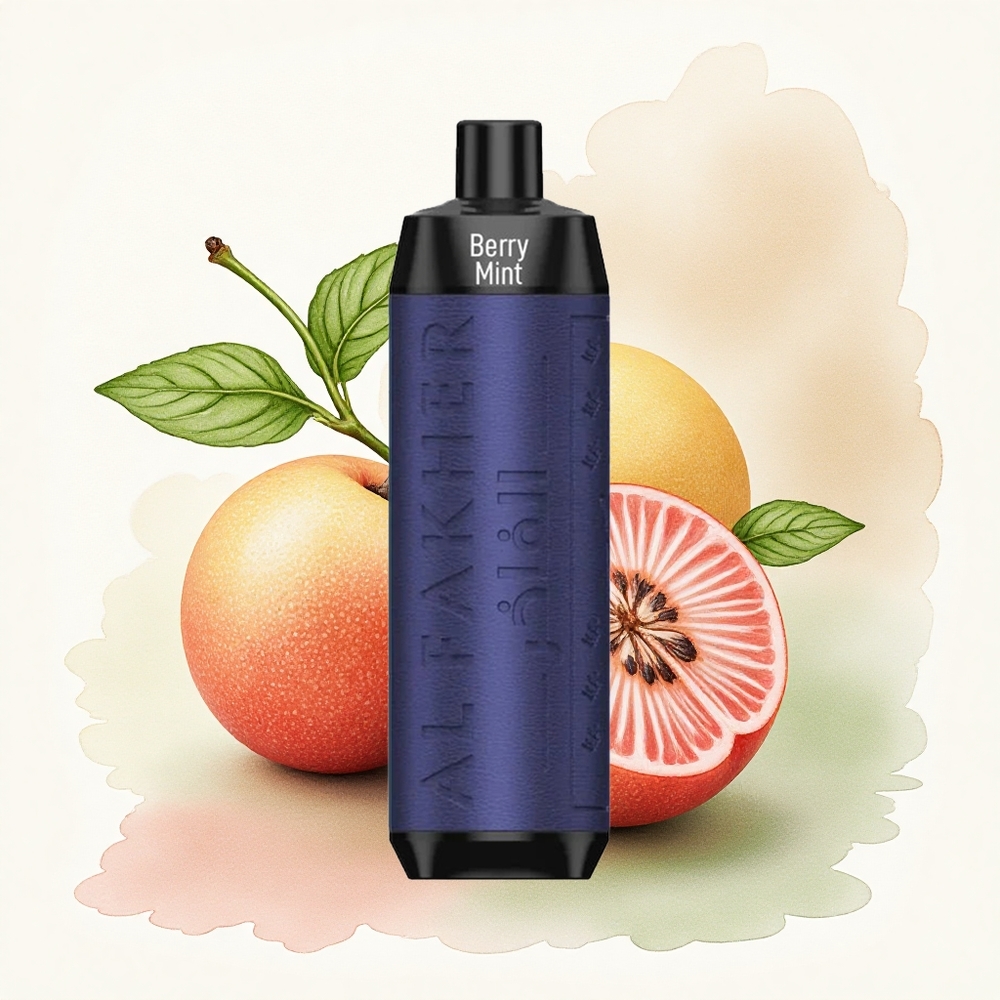 Al Fakher Crown Bar 8000 Crystal Berry Mint 600mAh 5mg Nicotine