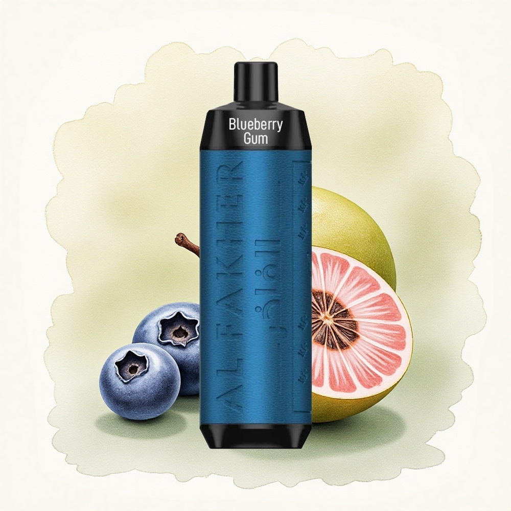 Al Fakher Crown Bar 8000 Crystal Blueberry Gum 600mAh 5mg Nicotine 18ml