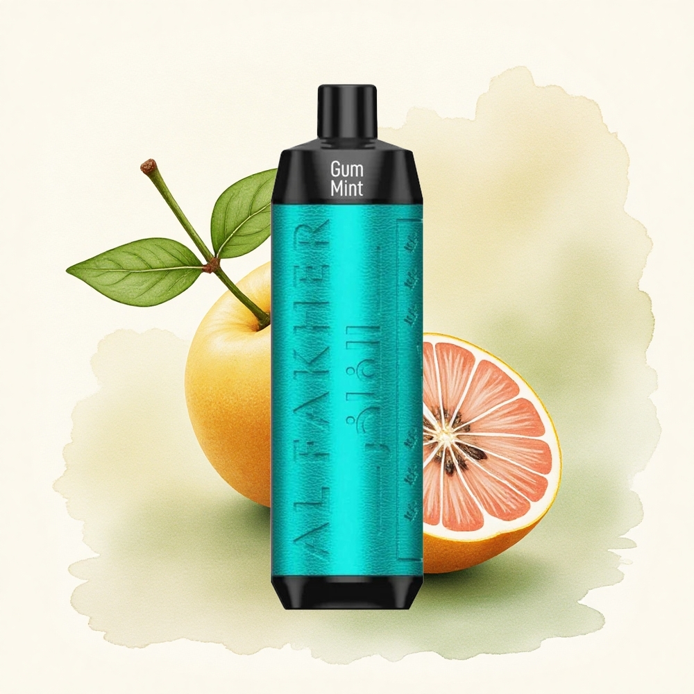 Al Fakher Crown Bar 8000 Crystal Gum Mint 600mAh 18ml 5mg Nicotine