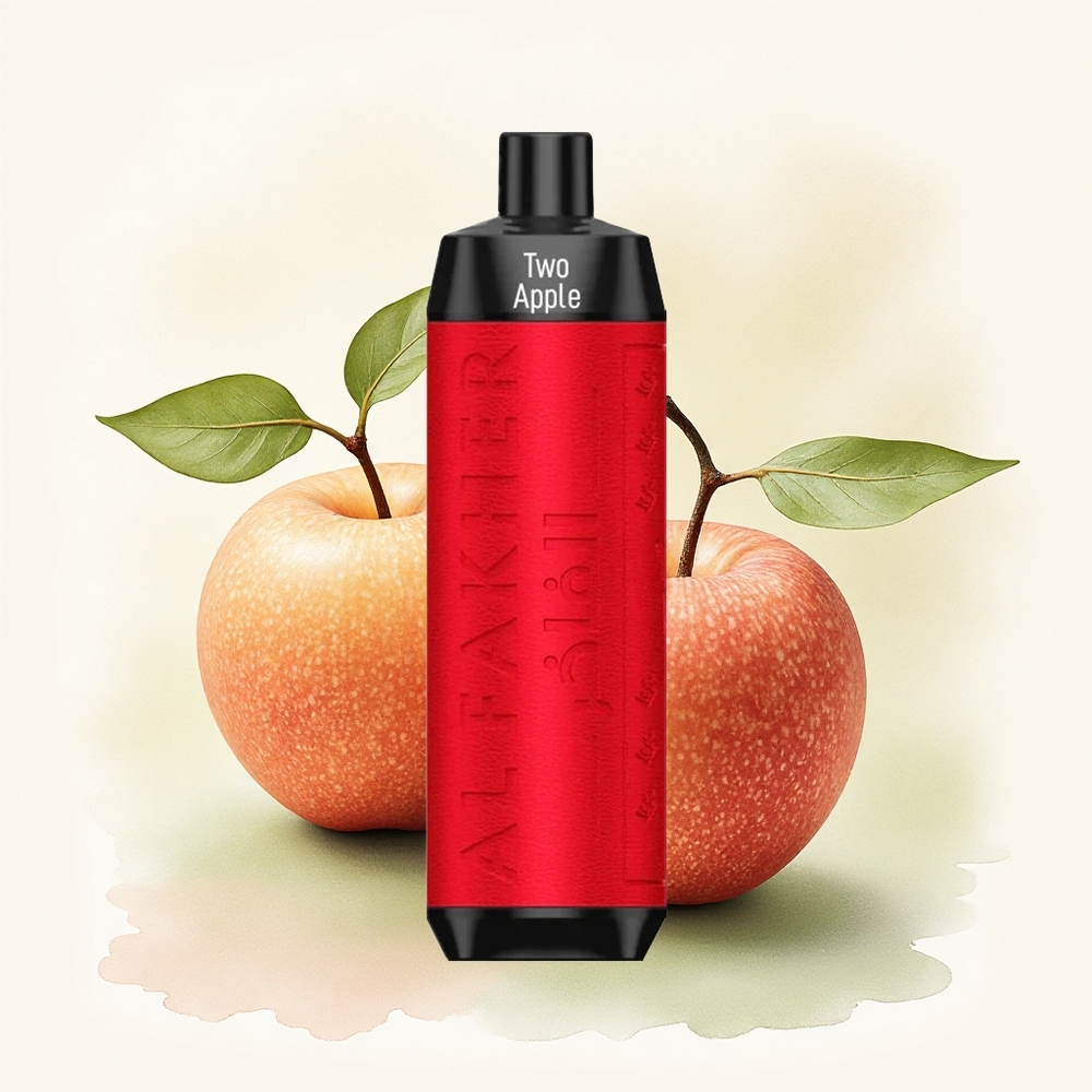 Al Fakher Crown Bar 8000 Crystal Two Apple 600mAh 18ml 5mg Nicotine