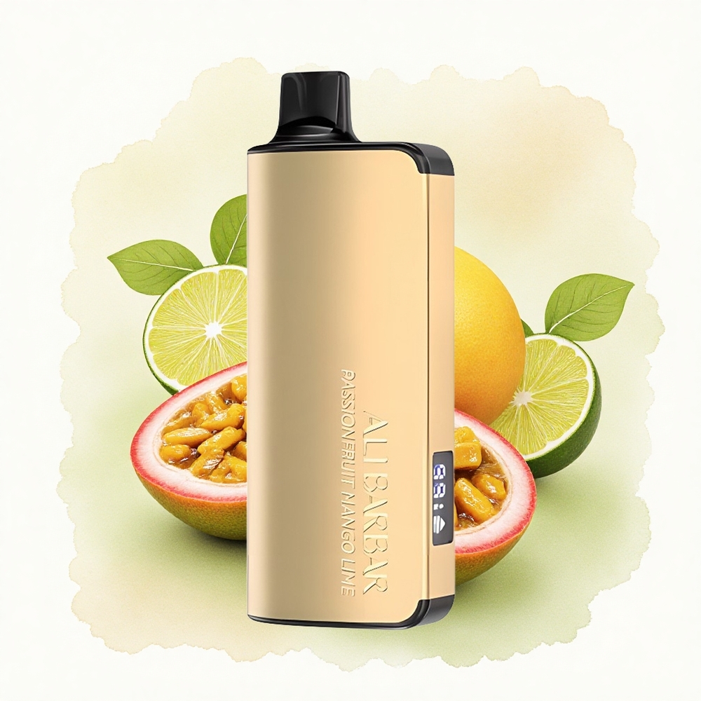 Alibarbar Ingot 9000 Puffs Passionfruit Mango Lime 22ml 2350mAh