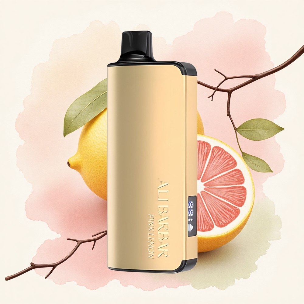 Alibarbar Ingot 9000 Puffs Pink Lemon 22ml 2350mAh