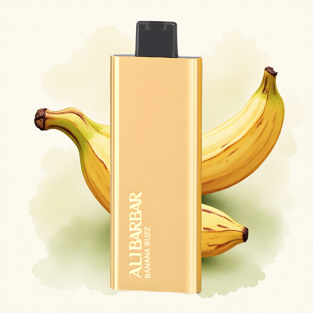 Alibarbar Pandora 7000 Puffs Banana Buzz 17ml 70g 1.0 Ohm