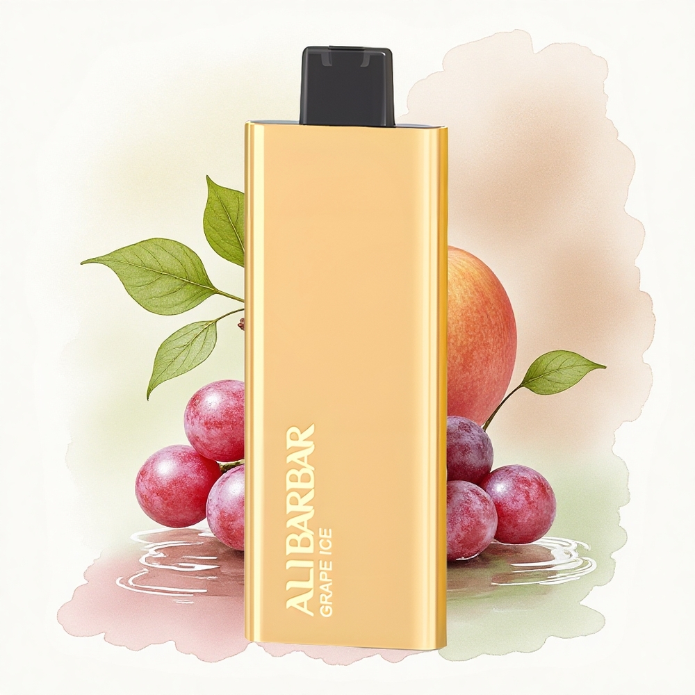 Alibarbar Pandora 7000 Puffs Grape Ice 17ml 70g 1.0 Ohm