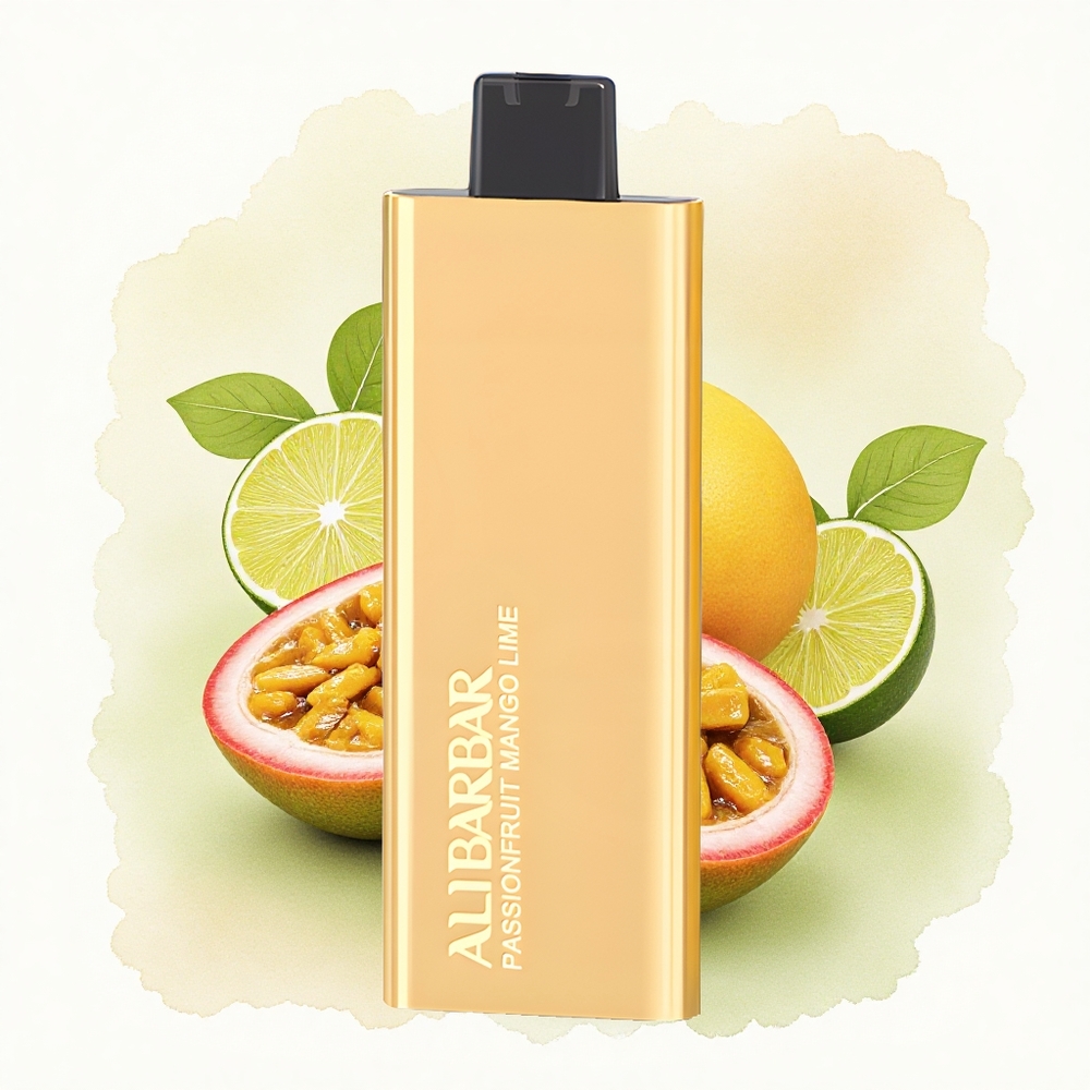 Alibarbar Pandora 7000 Puffs Passionfruit Mango Lime 17ml Disposable Vape