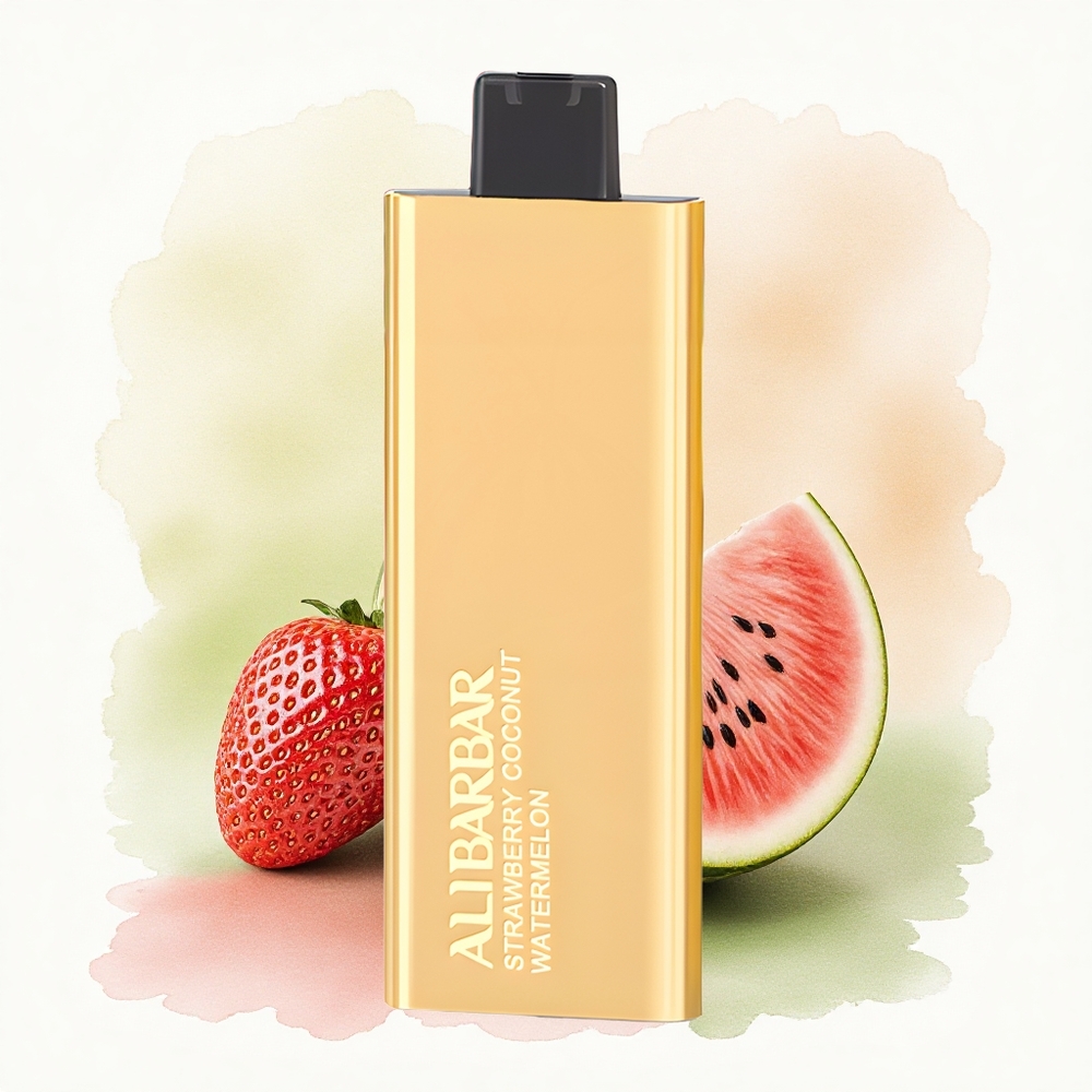 Alibarbar Pandora 7000 Puffs Strawberry Coconut Watermelon 17ml Disposable Vape