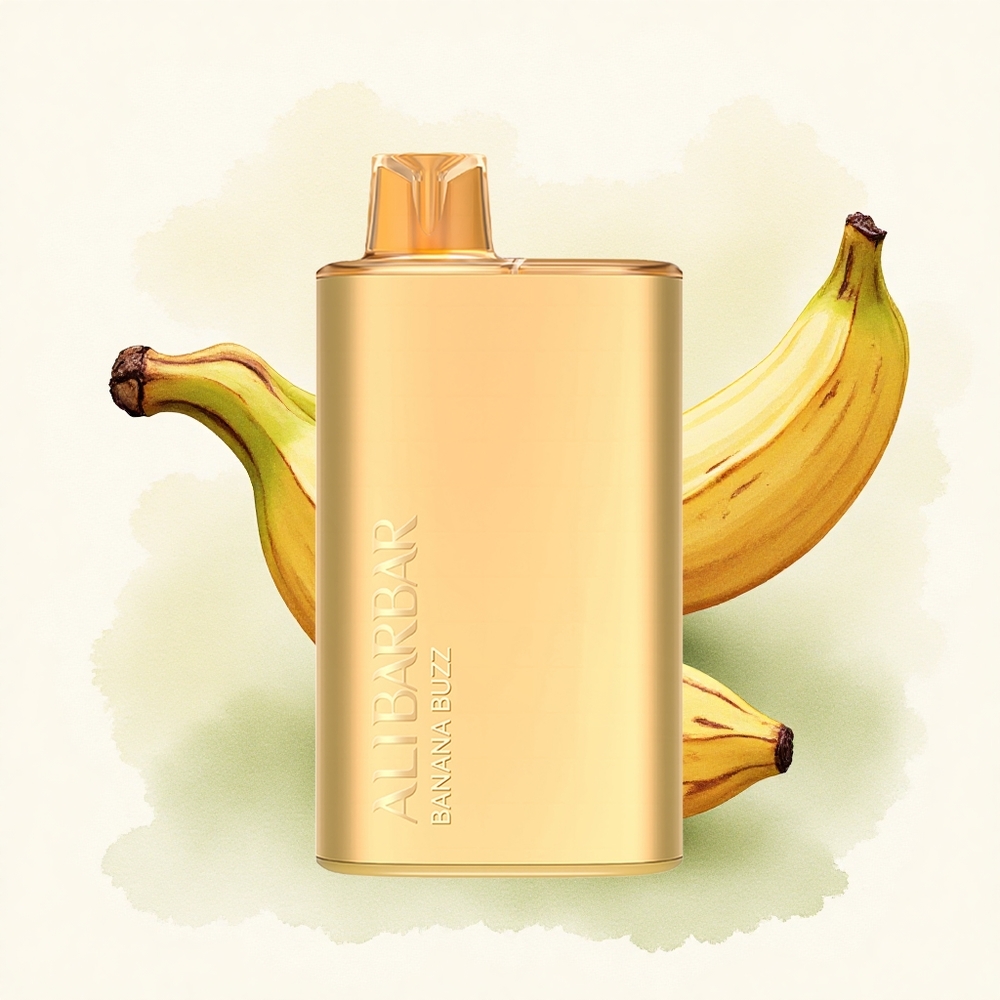 Alibarbar Rich 8000 Puffs Banana Buzz 2000mAh 20ml