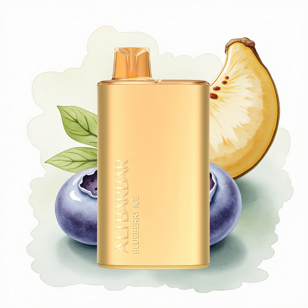 Alibarbar Rich 8000 Puffs Blueberry Ice 2000mAh 20ml