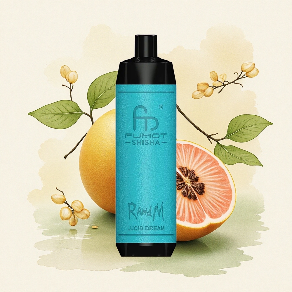 RandM Fumot Shisha 10000 Puffs Lucid Dream 18ml 850mAh 0.5% Nicotine