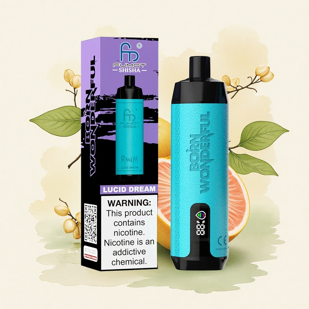 RandM Fumot Shisha 10000 Puffs Lucid Dream 18ml 850mAh 0.5% Nicotine