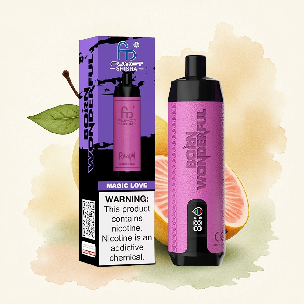 RandM Fumot Shisha 10000 Puffs Magic Love LED 18ml 850mAh