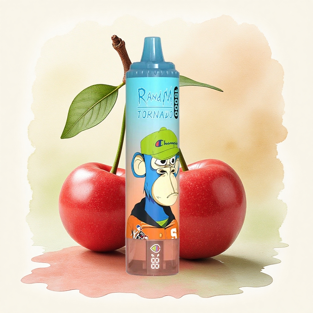 RandM Fumot Tornado 15000 Puffs Cherry Cola 25ml 850mAh Mesh Coil