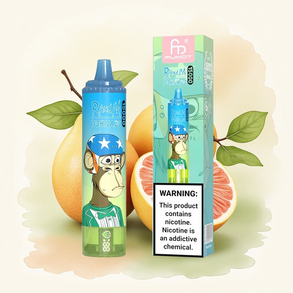 RandM Fumot Tornado 15000 Puffs Gummy Bear 25ml Mesh 850mAh