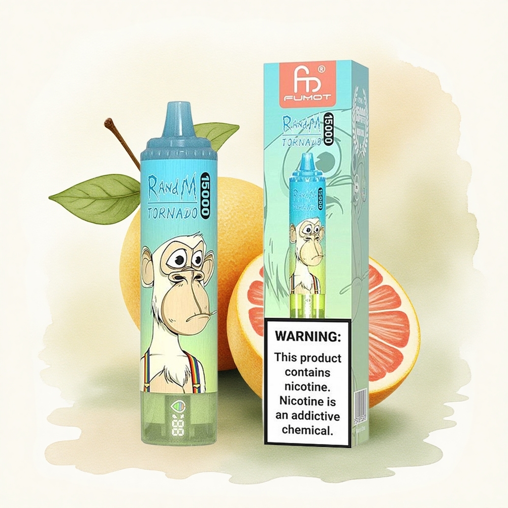 RandM Fumot Tornado 15000 Puffs Ice Pop 25ml 850mAh Mesh Coil