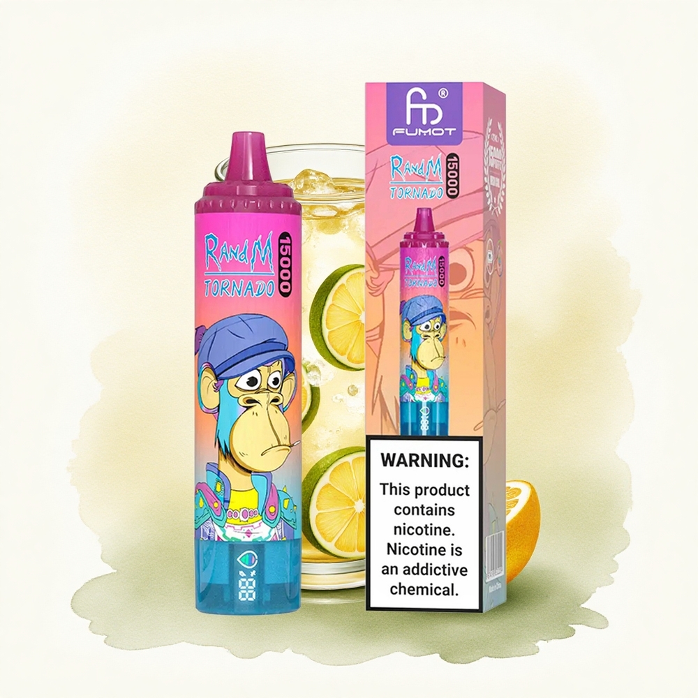 RandM Fumot Tornado 15000 Puffs Lemonade Mesh 850mAh