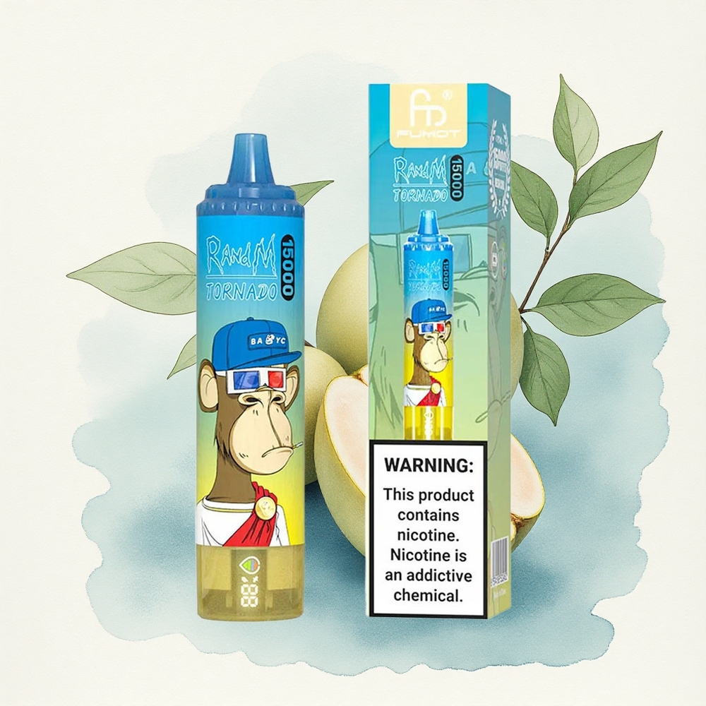 RandM Fumot Tornado 15000 Puffs Mr Blue 25ml 850mAh Mesh Coil