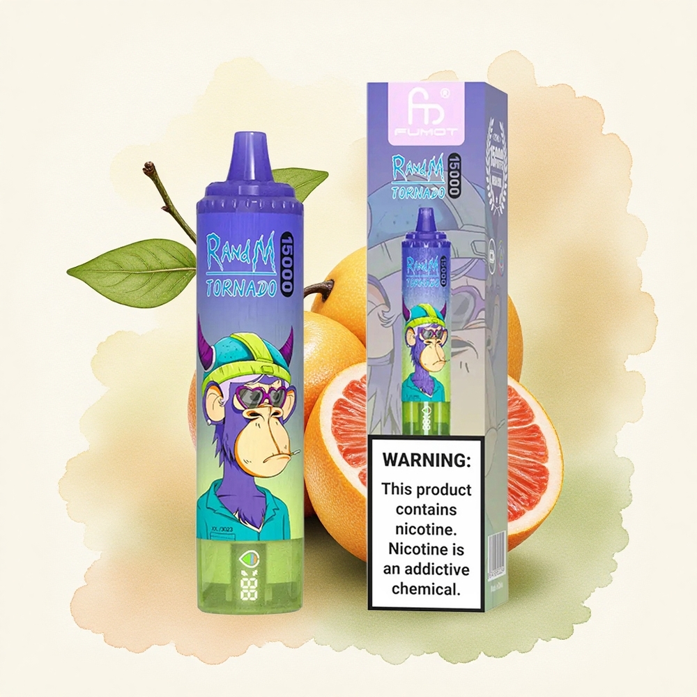 RandM Fumot Tornado 15000 Puffs Vimto 25ml Mesh 850mAh