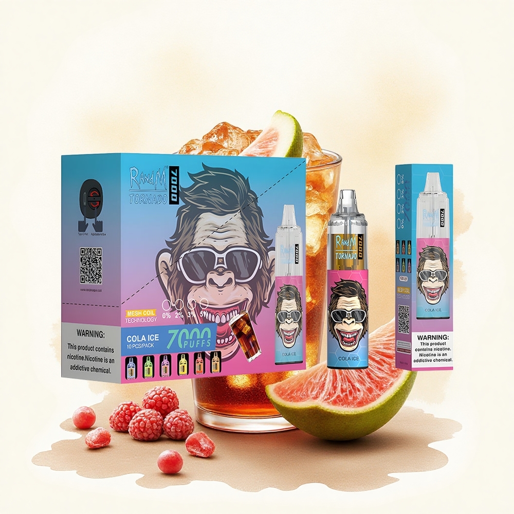 RandM Fumot Tornado 7000 Puffs Cola Ice 14ML Mesh 850mAh