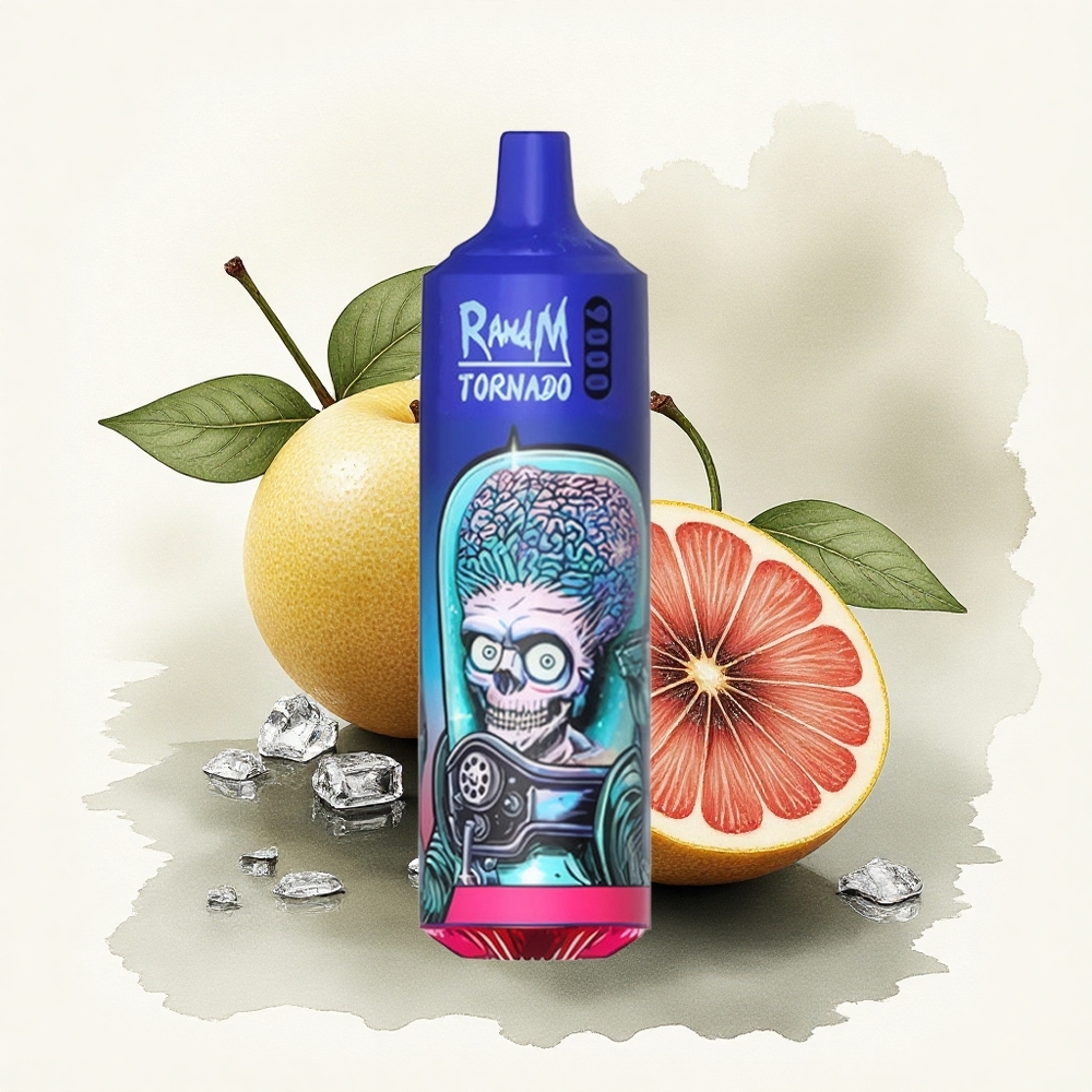 RandM Fumot Tornado 9000 Puffs Black Ice Mesh 18mL 850mAh