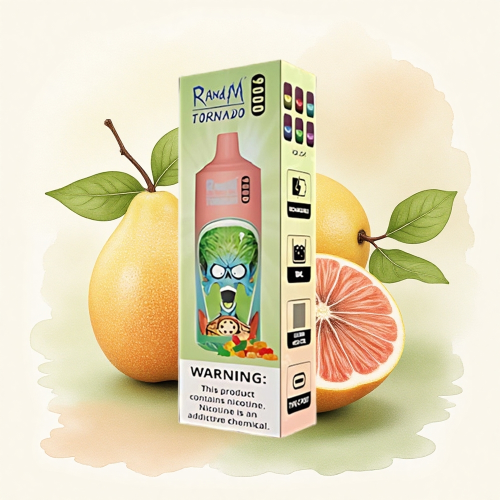 RandM Fumot Tornado 9000 Puffs Gummy Bear 18mL Mesh 850mAh